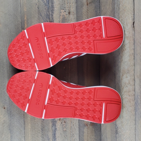 adidas Swift Run 22 Men's Running Casual Shoes Vivid Red - Picture 6 of 10